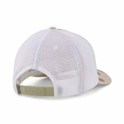 Puma Pineapple Trucker P Hat -golf ball Shop puma pineapple trucker p hat white pepper navy blazer 02 99524.1678814880