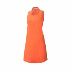 Puma Women's Cruise Dress -golf ball Shop puma womens cruise dress hot coral 01 25525.1645125587