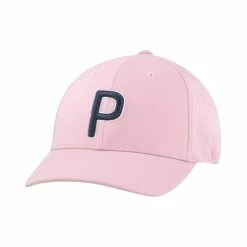Puma Women's P Hat -golf ball Shop puma womens p hat chalk pink navy blazer 01 88135.1649962427