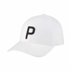 Puma Women's P Hat -golf ball Shop puma womens p hat white 01 73009.1649962427