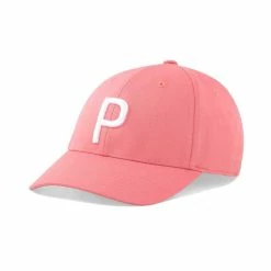Puma Women's Pony P Hat -golf ball Shop puma womens pony p hat rapture rose white 01 87882.1645040111