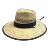 San Diego Hat Company Rush Straw Lifeguard Hat With Adjustable Chin Cord 1 San Diego Hat Company Rush Straw Lifeguard Hat With Adjustable Chin Cord -golf ball Shop san diego hat company rush straw lifeguard hat with adjustable chin cord natural black 01 83186.1676584190