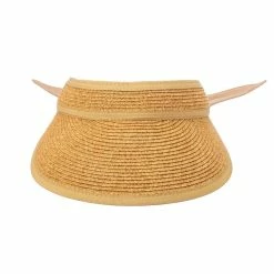San Diego Hat Company Women's Knotty Visor -golf ball Shop san diego hat company womens knotty visor natural 03 13241.1676590623