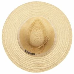 San Diego Hat Company Women's Paperbraid Fedora With Debossed Metallic Snake Band -golf ball Shop san diego hat company womens paperbraid fedora with debossed metallic snake band natural 04 18568.1676580467