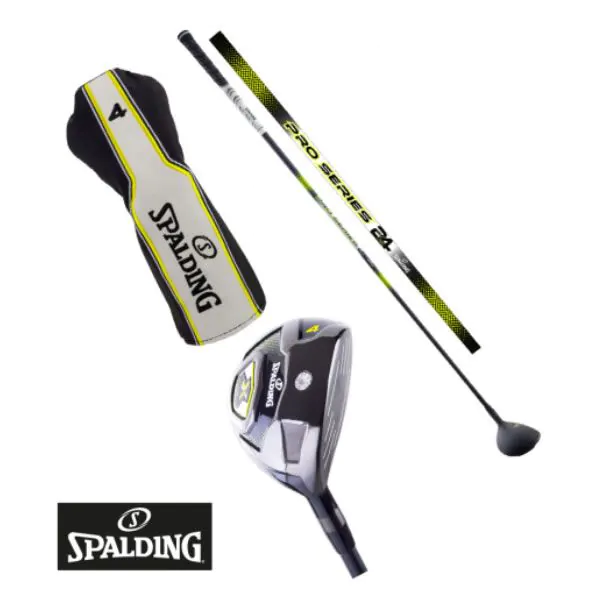 Spalding Golf Mens Pro Series 24 Deg Hybrid - Right Hand 3 Spalding Golf Mens Pro Series 24 Deg Hybrid - Right Hand