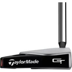TaylorMade Golf Taylormade Spider GT Silver Centre Shafted Putter -golf ball Shop spider gt centre shaft silver black putter toe view