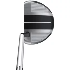 TaylorMade Golf Taylormade Spider GT Rollback Silver/Black Small Slant Putter -golf ball Shop spider gt rollback short slant putter address view