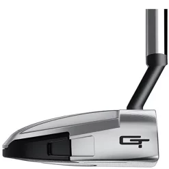 TaylorMade Golf Taylormade Spider GT Rollback Silver/Black Small Slant Putter -golf ball Shop spider gt rollback short slant putter toe view