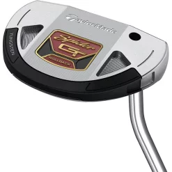 TaylorMade Golf Taylormade Spider GT Rollback Silver Single Bend Putter -golf ball Shop spider gt rollback single bend putter sole view