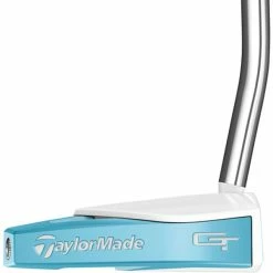 TaylorMade Golf Taylormade Spider GT Ladies Single Bend Putter 12 TaylorMade Golf Taylormade Spider GT Ladies Single Bend Putter -golf ball Shop spider gt single bend 7 light blue white putter toe view