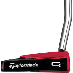 TaylorMade Golf Taylormade Spider GT Red Single Bend Putter -golf ball Shop spider gt single bend 7 red putter toe view
