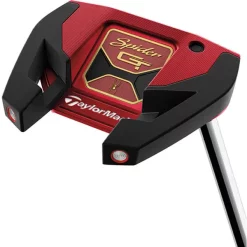 TaylorMade Golf Taylormade Spider GT Red Small Slant Putter 11 TaylorMade Golf Taylormade Spider GT Red Small Slant Putter -golf ball Shop spider gt small slant 3 red putter profile view
