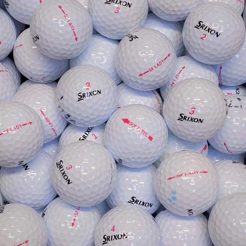 Srixon Soft Feel Lady Grade A/B Golf Balls -12 Pack 3 Srixon Soft Feel Lady Grade A/B Golf Balls -12 Pack