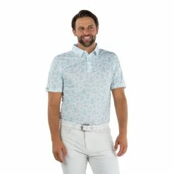 Straight Down Aloha Polo -golf ball Shop straight down aloha polo bay green 02 18915.1657910855