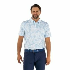 Straight Down Kahuna Polo -golf ball Shop straight down kahuna polo cool blue 02 40252.1657909378