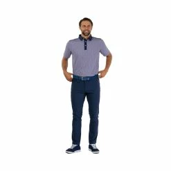 Straight Down Morgan Polo -golf ball Shop straight down morgan polo indigo pink 03 82577.1644437841