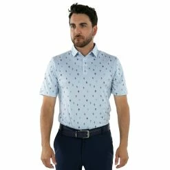 Straight Down Thirsty Polo