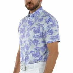 Straight Down Tropics Golf Polo 9 Straight Down Tropics Golf Polo -golf ball Shop straight down tropics polo periwinkle 04 18210.1678909293