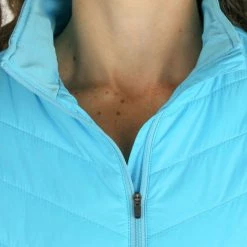 Straight Down Women's Cascade Quarter Zip -golf ball Shop straight down womens cascade quarter zip azul 03 55396.1633115503