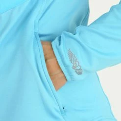 Straight Down Women's Cascade Quarter Zip -golf ball Shop straight down womens cascade quarter zip azul 04 77642.1633115503