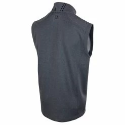 Sunice Axel Lightweight Stretch Thermal Half-Zip Vest -golf ball Shop sunice axel lightweight stretch thermal half zip charcoal melange black 02 80198.1636748316