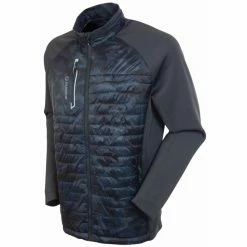 Sunice Hamilton Hybrid Climaloft Lightweight Thermal Stretch Jacket -golf ball Shop sunice hamilton hybrid climaloft lightweight thermal stretch jacket charcoal camo charcoal 01 18199.1634586061