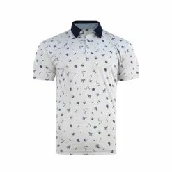 SWANNIES Amendt Polo -golf ball Shop swannies amendt polo glacier navy 01 19142.1676588407