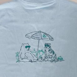 SWANNIES Beach Tee 9 SWANNIES Beach Tee -golf ball Shop swannies beach tee light blue 02 78650.1651150453
