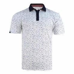 SWANNIES Jaws Polo -golf ball Shop swannies jaws polo white multi 01 32615.1649350256