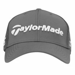 TaylorMade Tour Cage Fitted Hat -golf ball Shop taylormade tour cage fitted hat charcoal 03 42165.1677783780