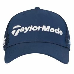 TaylorMade Tour Cage Fitted Hat -golf ball Shop taylormade tour cage fitted hat navy 03 37220.1677783781