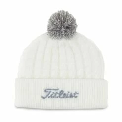 Titleist Cable Knit Pom Pom Beanie