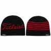 Titleist Lifestyle Beanie -golf ball Shop titleist lifestyle beanie black red 01 26982.1667487705