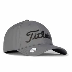 Titleist Players Performance Ball Marker Hat -golf ball Shop titleist players performance ball marker hat charcoal black 02 70384.1646324558