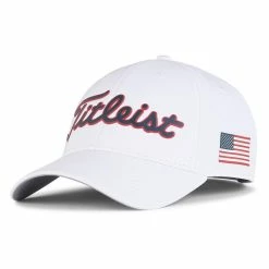 Titleist Players Performance Hat - USA -golf ball Shop titleist players performance hat usa white navy red 01 59318.1676587098