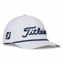 Titleist Tour Rope Hat -golf ball Shop titleist tour rope hat white navy 02 67442.1676595326