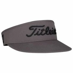 Titleist Tour Visor 2022 -golf ball Shop titleist tour visor charcoal black 02 11532.1650473651