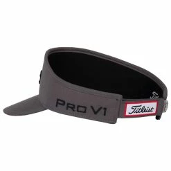 Titleist Tour Visor 2022 -golf ball Shop titleist tour visor charcoal black 03 52867.1650473650