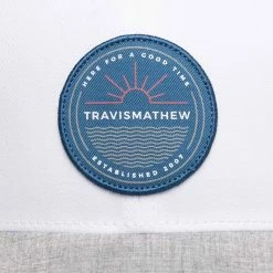 Travis Mathew All Booked Up Hat -golf ball Shop travis mathew all booked up hat white 03 31226.1678478878