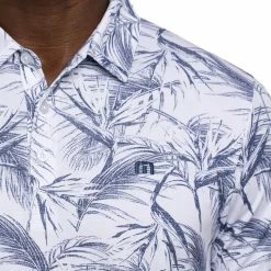 Travis Mathew Around The Bay Polo -golf ball Shop travis mathew around the bay polo white 03 52535.1678477679