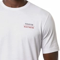 Travis Mathew Cattails Tee -golf ball Shop travis mathew cattails tee white 03 48933.1676580895