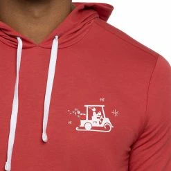 Travis Mathew Chestnuts Roasting Hoodie -golf ball Shop travis mathew chestnuts roasting hoodie heather red 04 00600.1671651374