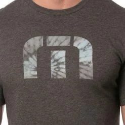 Travis Mathew Chimney Rock Tee -golf ball Shop travis mathew chimney rock tee heather grey pinstripe 02 15004.1676596603