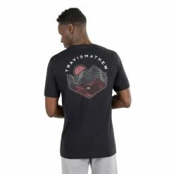 Travis Mathew Pure Comedy Tee -golf ball Shop travis mathew pure comedy tee black 02 11176.1671651066