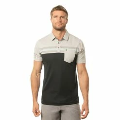Travis Mathew Salad Days Polo -golf ball Shop travis mathew salad days polo heather light grey 01 57007.1676587212