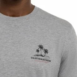 Travis Mathew Sit And Go Tee -golf ball Shop travis mathew sit and go tee heather grey 03 62107.1671653084