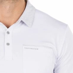 Travis Mathew Snowy Days Polo -golf ball Shop travis mathew snowy days polo white 03 84237.1671652383