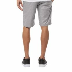 Travis Mathew Turtle Bay Shorts -golf ball Shop travis mathew turtle bay short heather sleet 03 35788.1659042492