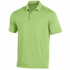 Under Armour T2 Green Polo -golf ball Shop under armour t2 green polo summer lime 01 30121.1675699979