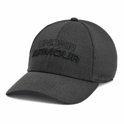 Under Armour UA Jordan Spieth Tour Stretch Fit Hat -golf ball Shop under armour ua jordan spieth tour stretch fit hat jet grey 01 32619.1633018991